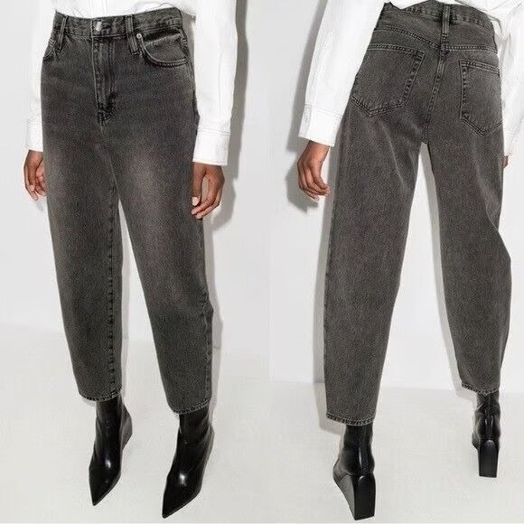 Frame Denim Denim - Frame Denim Women's Gray Barrel leg Jeans